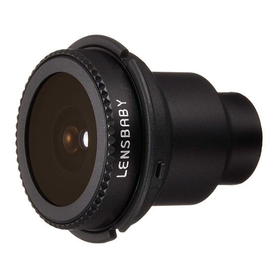 Lensbaby FISHEYE OPTIC Manual De Instrucciones