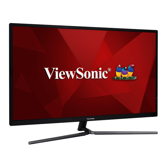 ViewSonic VX3211-2K-mhd Guia Del Usuario