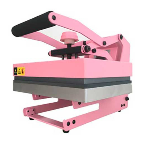 Vintex Evita Pink Press Manual De Instrucciones