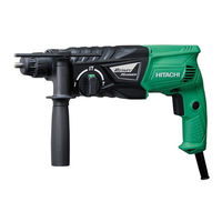 HIKOKI DH 26PC Instrucciones De Manejo