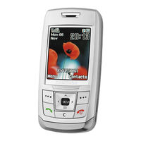 Samsung SGH-E250 Manual Del Usuario