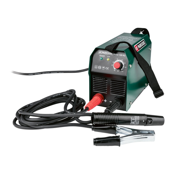 Parkside PISG 120 A2 Instrucciones De Funcionamiento Y De Seguridad