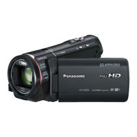 Panasonic HC-X929 Instrucciones De Funcionamiento