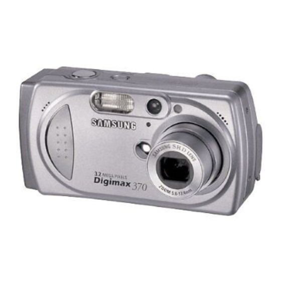 Samsung Digimax 370 Manual Del Usuario