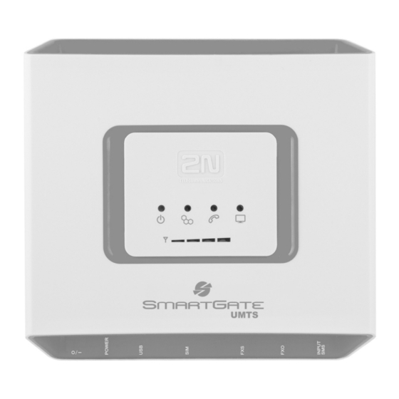 2N SmartGate UMTS Manual De Usuario