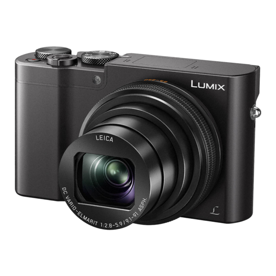 Panasonic Lumix DMC-ZS100 Manuales