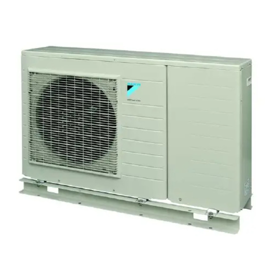 Daikin altherma EBHQ006BAV3 Manual De Funcionamiento