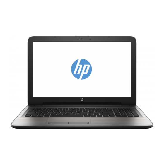 HP 15-ay162ns Manuales