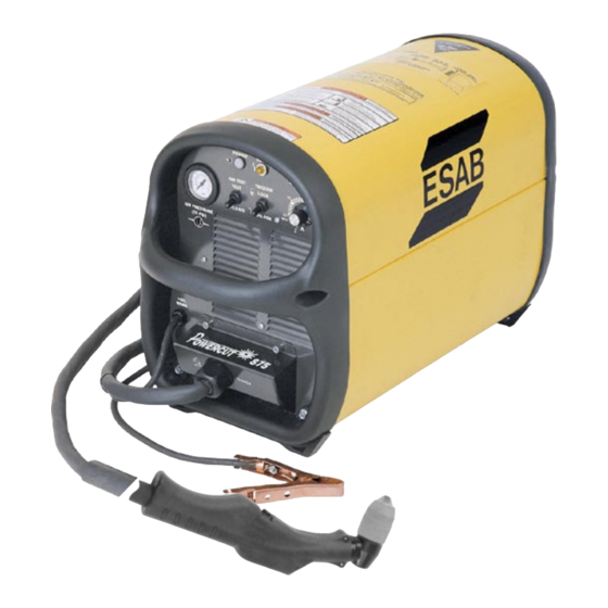 ESAB Powercut 875 Manual De Instrucciones