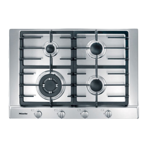 Miele KM 2030 Instrucciones De Instalación Y Funcionamiento