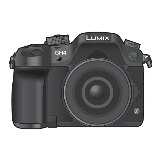 Panasonic Lumix DMC-GH4A Instrucciones De Funcionamiento
