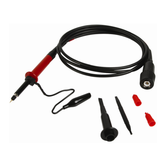 Velleman PROBE60HV Manual Del Usuario
