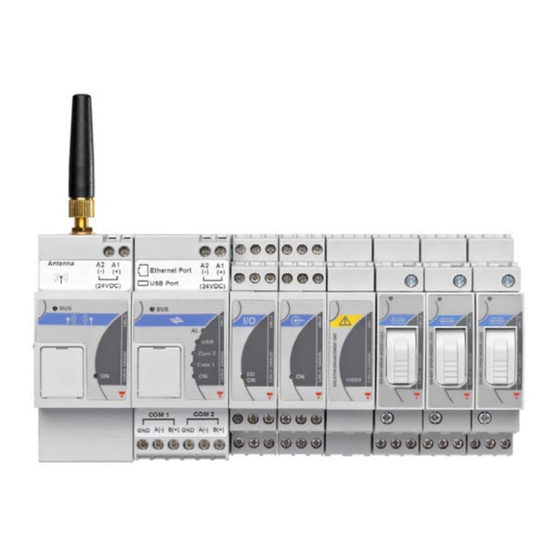 CARLO GAVAZZI VMU-C Manual De Instrucciones