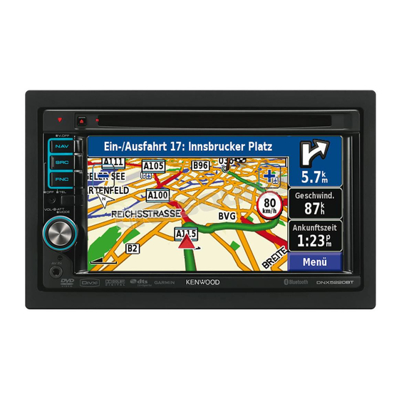 Kenwood DNX5220BT Manual De Instrucciones