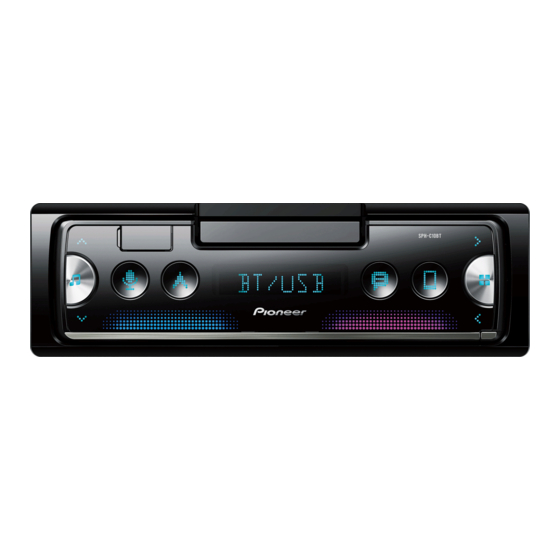 Pioneer SPH-C10BT Manual De Instrucciones