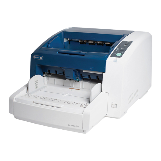 Xerox DocuMate 4799 Guia Del Usuario