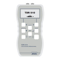 Baur TDR 510 Manual De Usuario