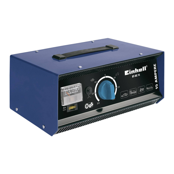 EINHELL BT-BC 15 Manual De Instrucciones