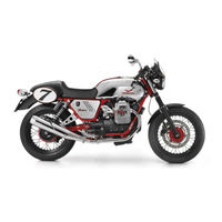 MOTO GUZZI V7 Stone Manual De Instrucciones