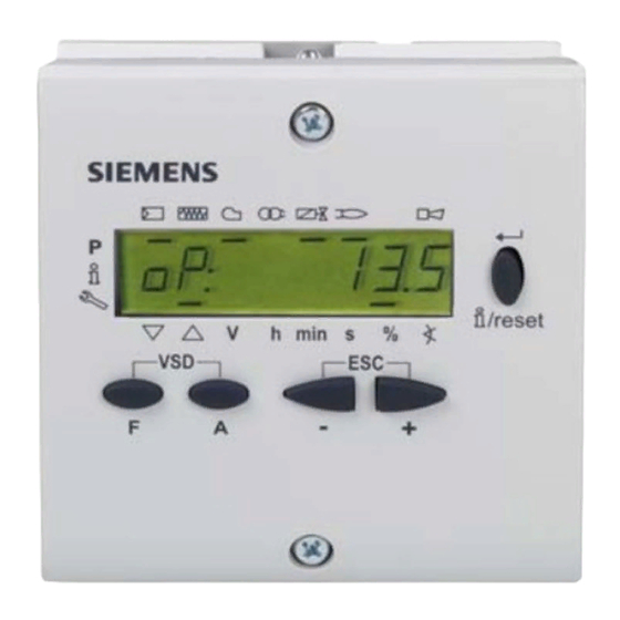 Siemens AZL2 Serie Manual De Instrucciones