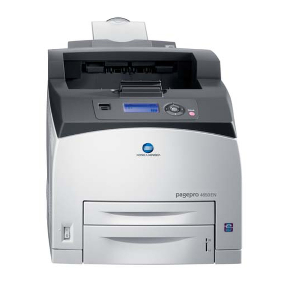 Konica Minolta pagepro 4650EN Guia De Instalacion