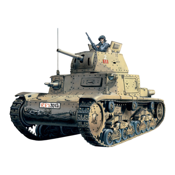 Italeri M-13/40 Manual Del Usuario