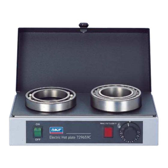 SKF 729659 C Instrucciones De Uso