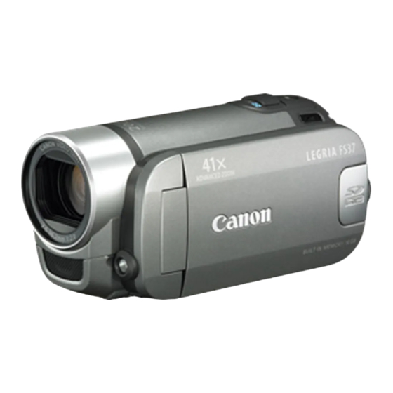 Canon LEGRIA FS36 Manual De Instrucciones