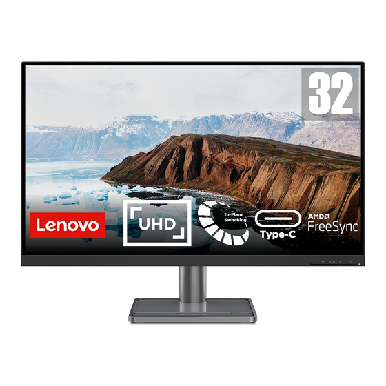Lenovo L32p-30 Guia Del Usuario