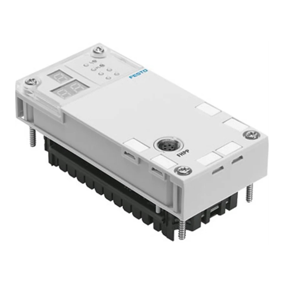 Festo CPX Serie Montaje, Instalación Y Diagnosis