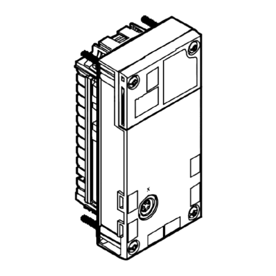 Festo CPX Serie Manual Del Usuario