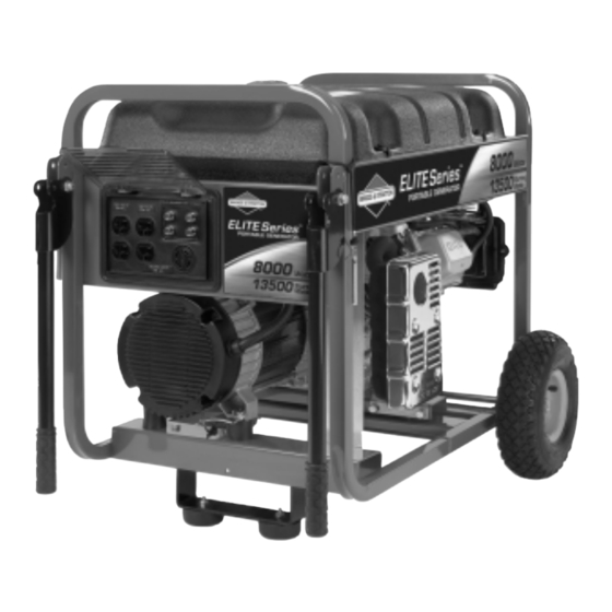 Briggs & Stratton Elite Serie Manual Del Operario