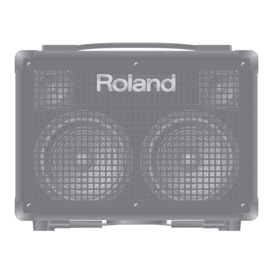 Roland KC-220 Manual Del Usuario