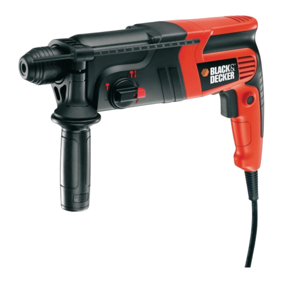 Black and Decker KD855 Manuales