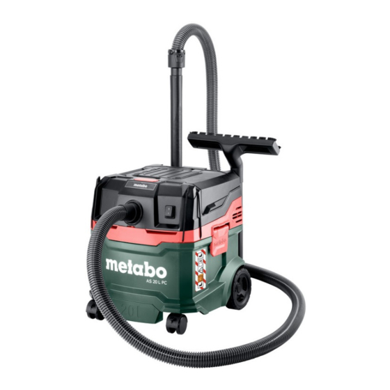 Metabo AS 20 L PC Manual Original