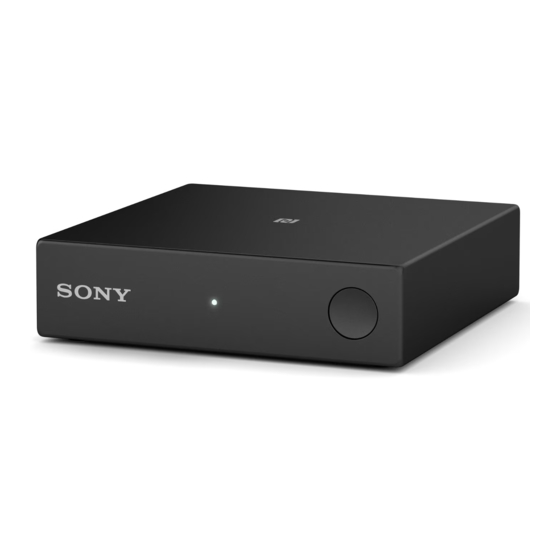 Sony BM10 Guia Del Usuario
