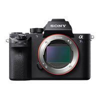 Sony ILCE-7SM2 Manual De Utilización