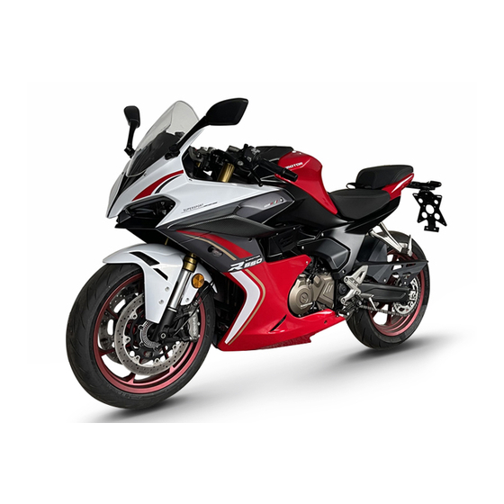 QJMOTOR SRK 550 RS Manual Del Usuario