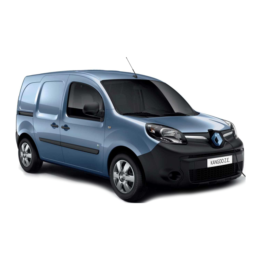 RENAULT KANGOO E-TECH Manual
