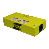 ESAB Remote junction Box Manual De Instrucciones