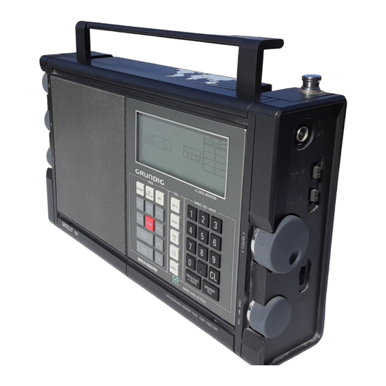 Grundig Satellit 700 Manual De Servicio