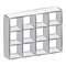 Muebles de Interior Spaceo KUB 0094NOTIC5930 Manual De Instrucciones