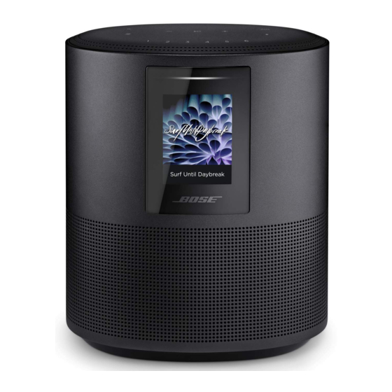 Bose HOME SPEAKER 500 Manual De Usuario