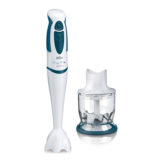 Braun MultiQuick 3 Manual Del Usuario