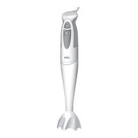 Braun MQ 300 Curry Manual De Instrucciones