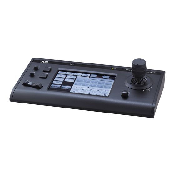 JVC RM-LP100U Manual De Instrucciones