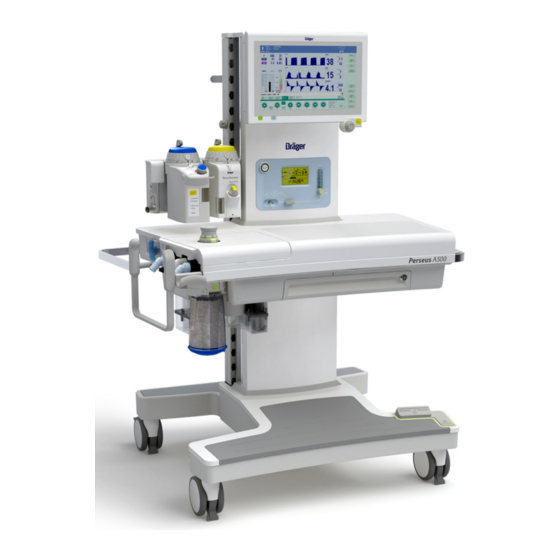 Dräger Perseus A500 Guía De Instrucciones