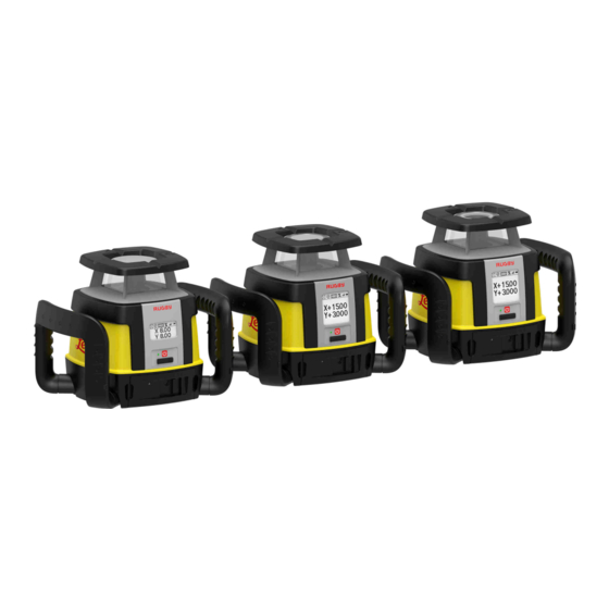 Leica Geosystems Rugby CLH Manual De Uso