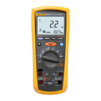 Fluke 1587 FC Manual Del Usuario