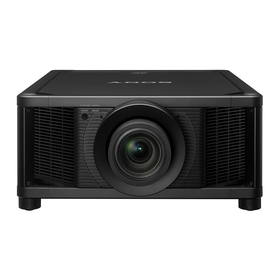 Sony VPL-VW5000 Manual De Referencia